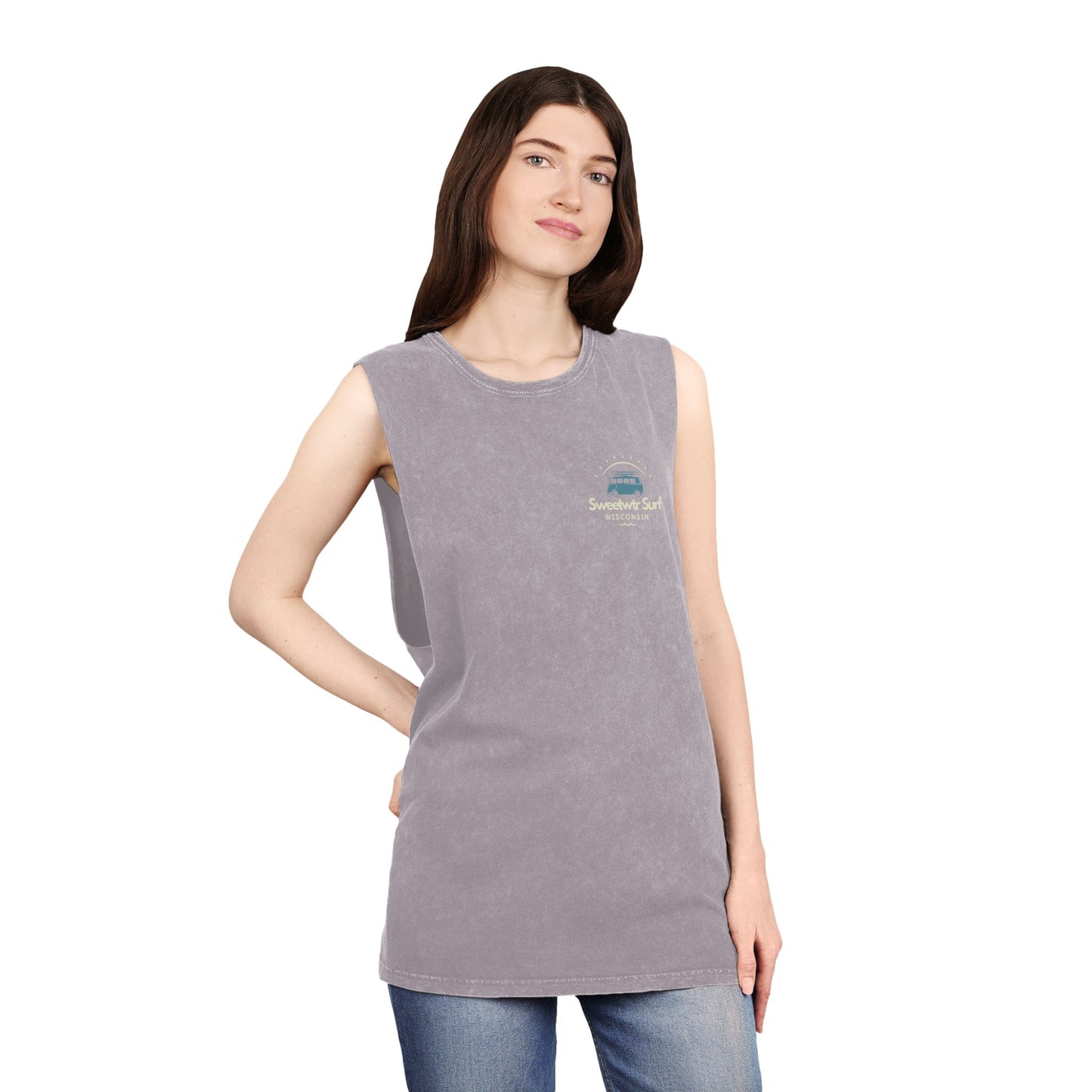 Unisex Stonewash Sweetwtr Surf Bus