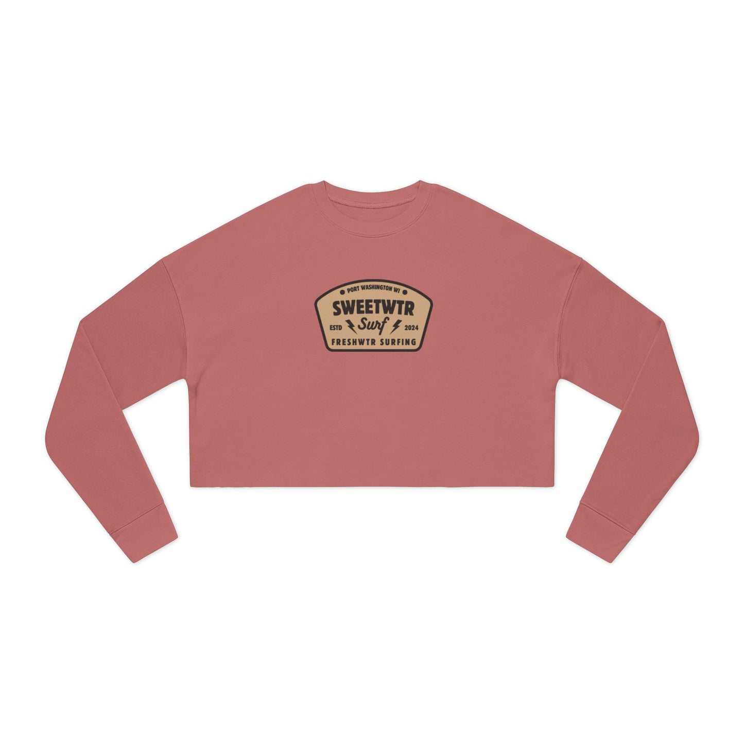 Sweetwtr Icon Women's Cropped Sweatshirt