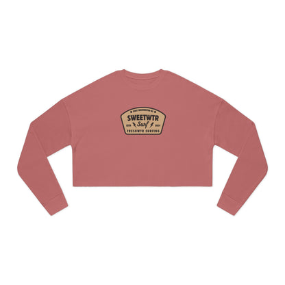 Sweetwtr Icon Women's Cropped Sweatshirt
