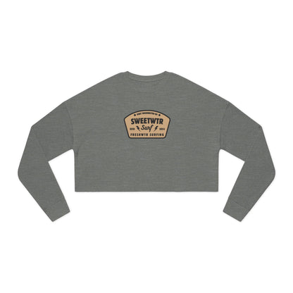 Sweetwtr Icon Women's Cropped Sweatshirt
