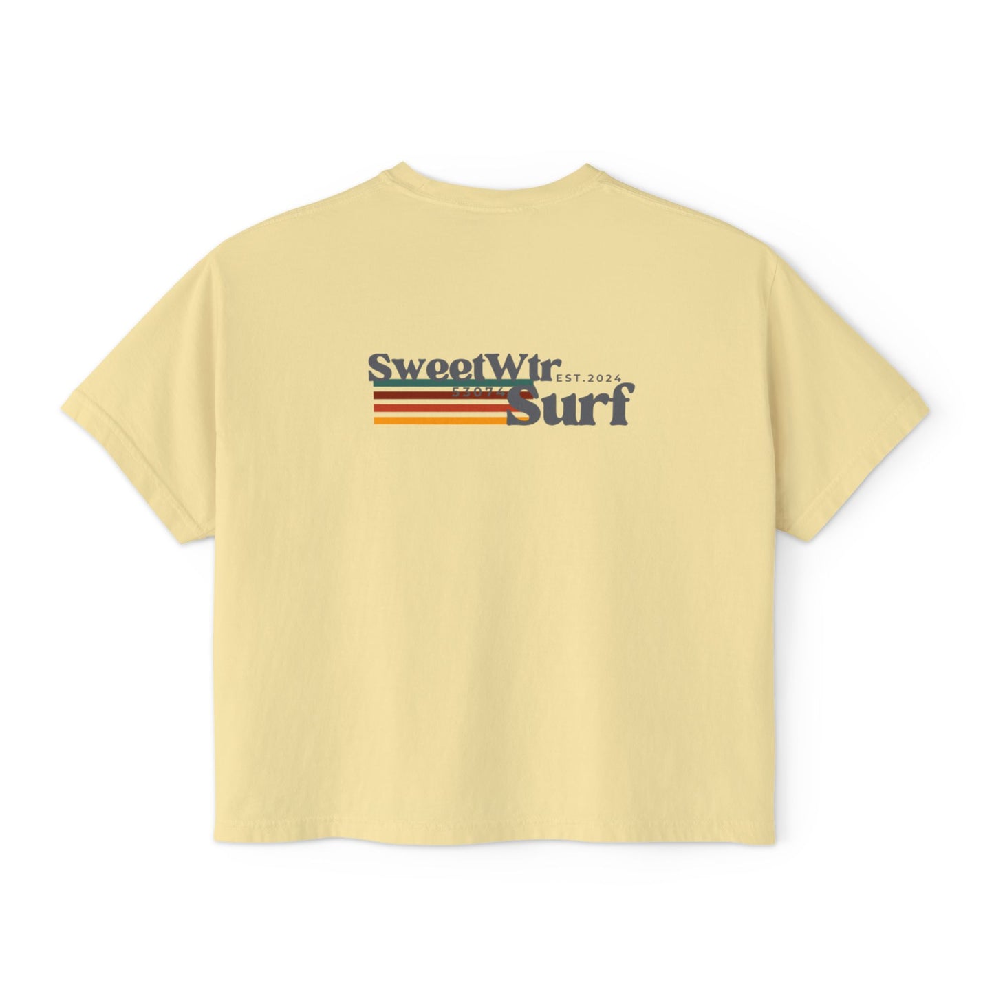 Sweetwtr Retro Crop Tee