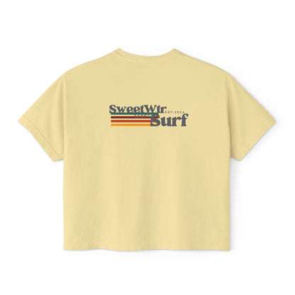 Sweetwtr Retro Crop Tee