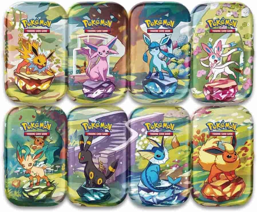 Costco Prismatic Evolutions 8-Pack Mini Tins - Miscellaneous Cards & Products (MCAP)